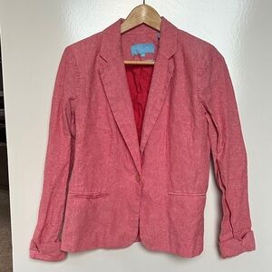 Draper James Coral Blazer-L